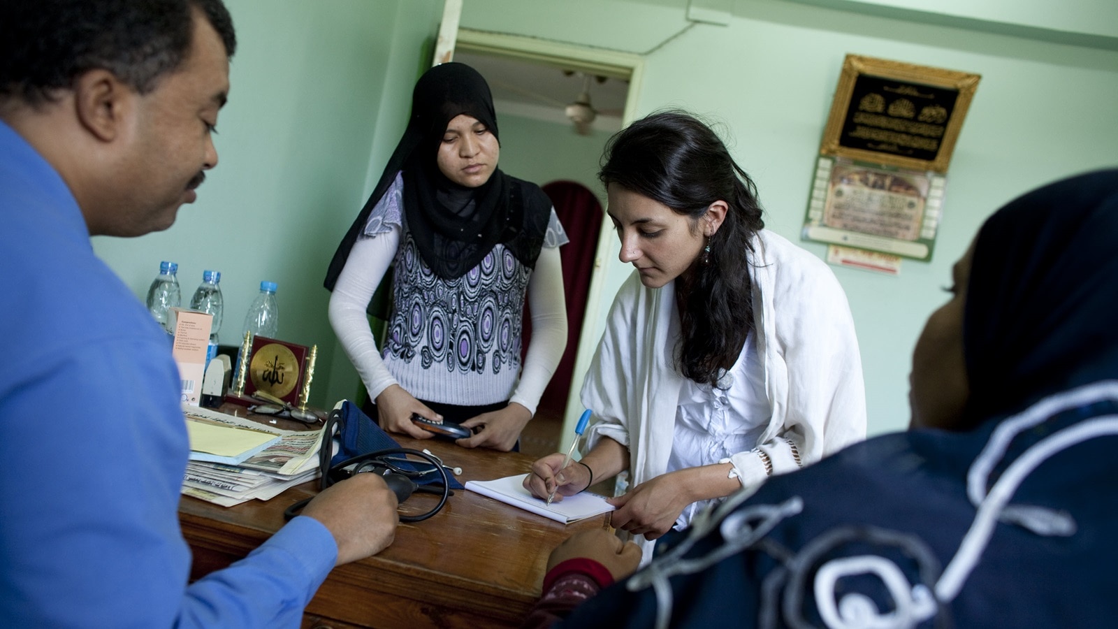 A health clinic in Luxor, Egypt.